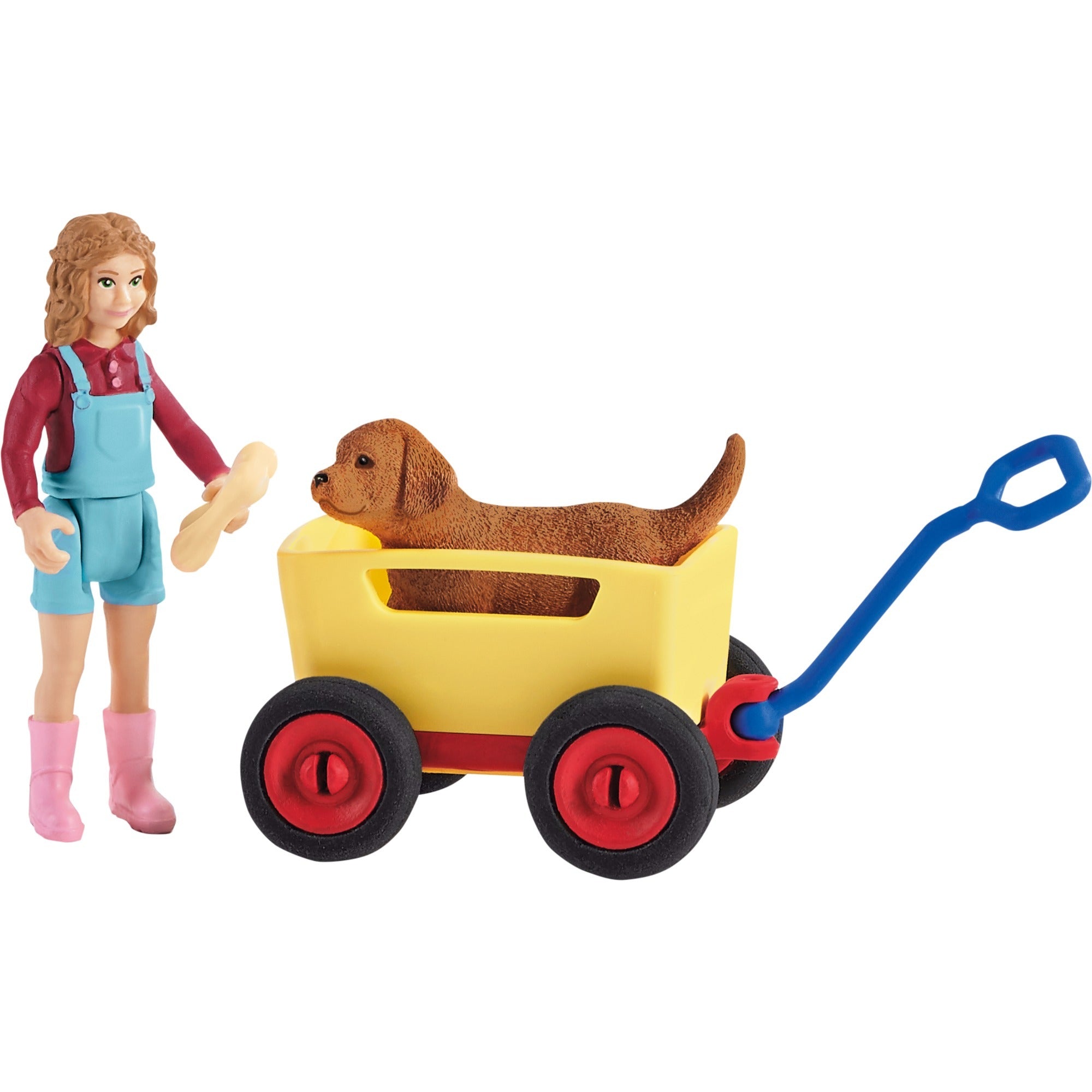 Schleich Farm World Uitje met de bolderkar