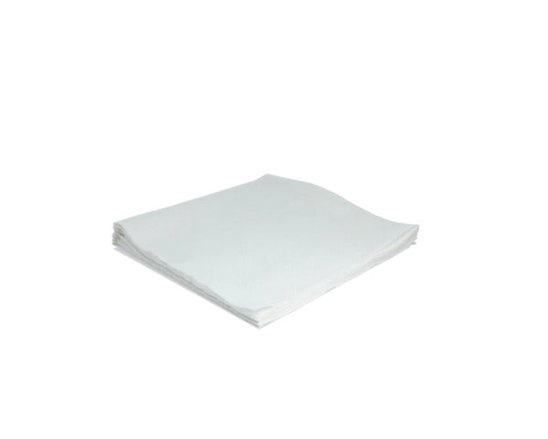 Servet wit 1-laags 33x33 cm 1 4 vouw (500 stuks)