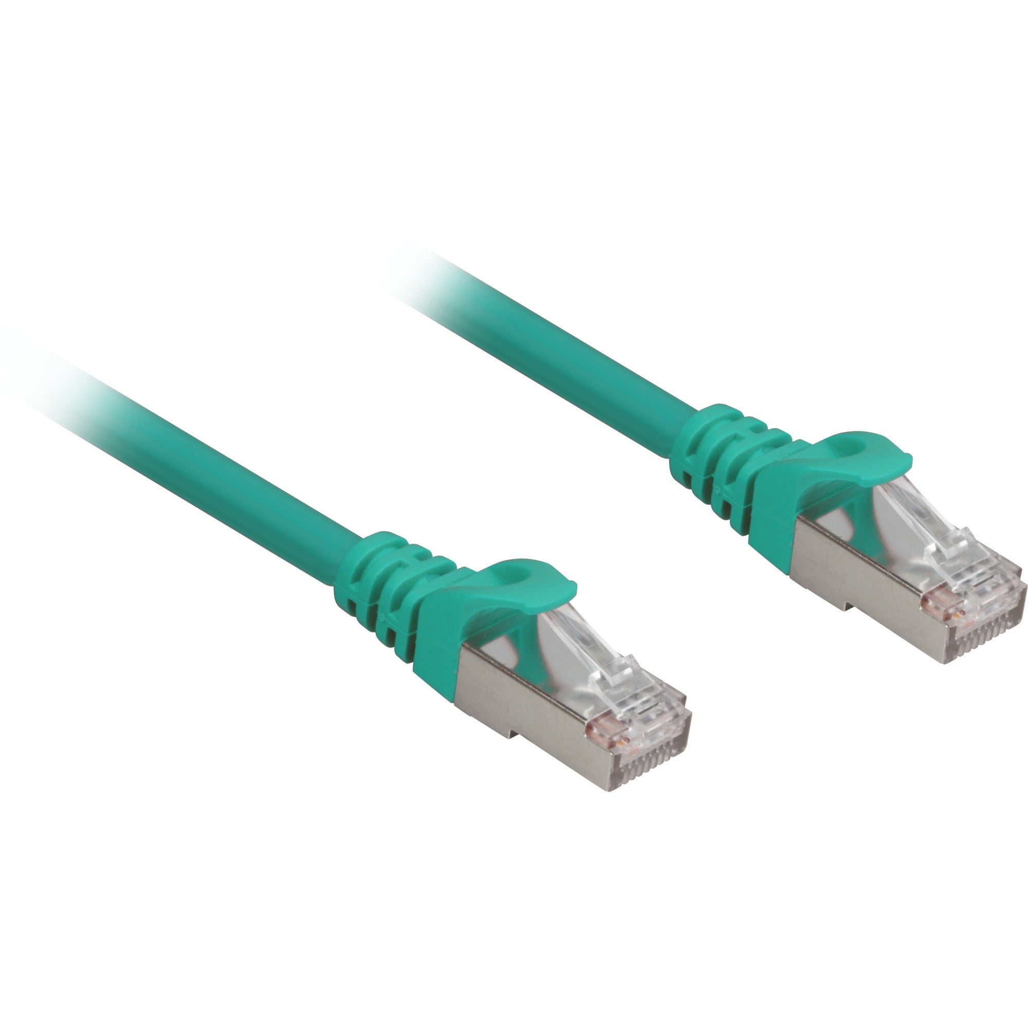 Sharkoon patchkabel sftp, rj-45 met cat.6a (groen, 2 meter, halogeenvrij)