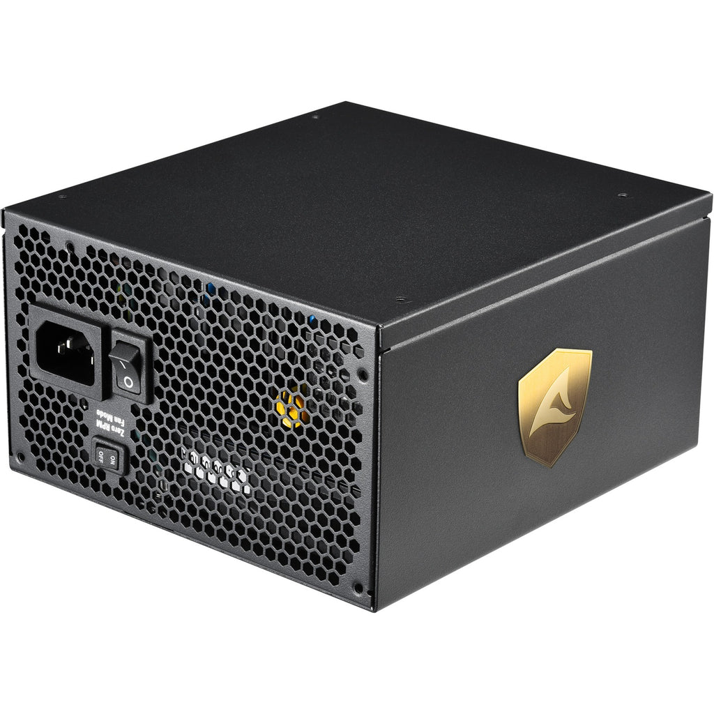 Sharkoon rebel p30 gold modulaire 850 watt voeding (zwart, 1x 12vhpwr, 4x pcie)