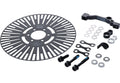 Shimano bs-ss310-s post-mount 6-bolt sensor disc + bracket set for bosch abs