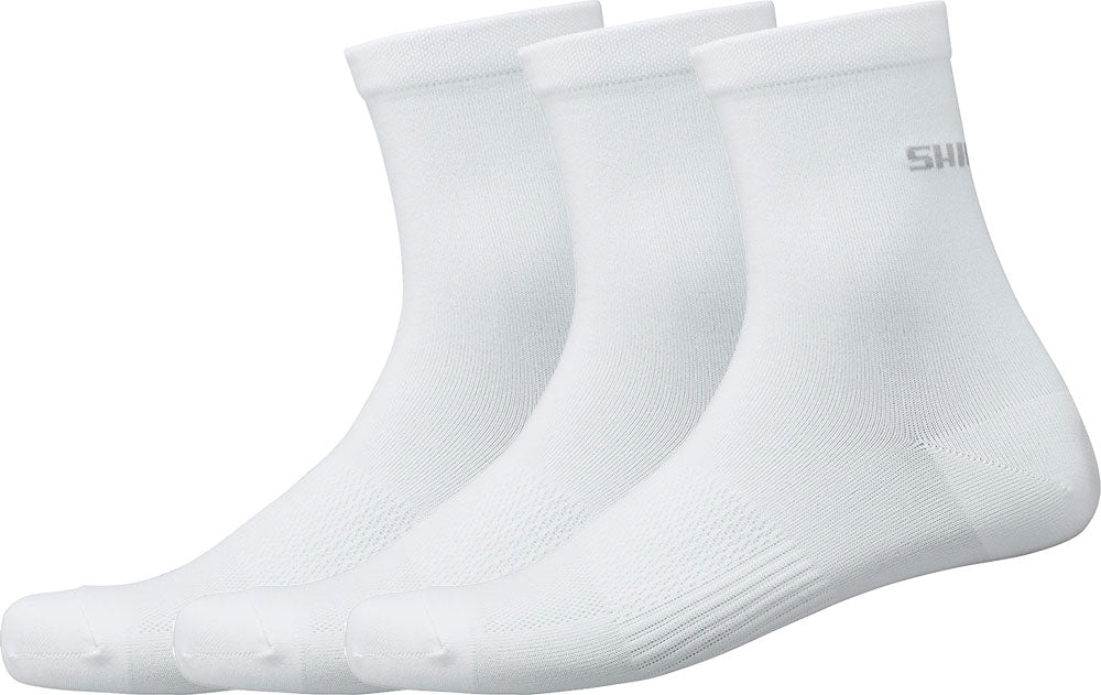 Shimano performance mid white - socks (3-pack)