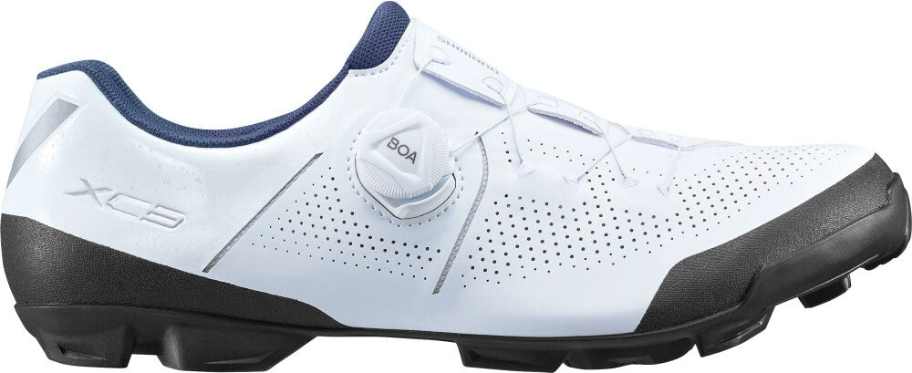 Shimano sh-xc302 white - mtb shoes wide | 44