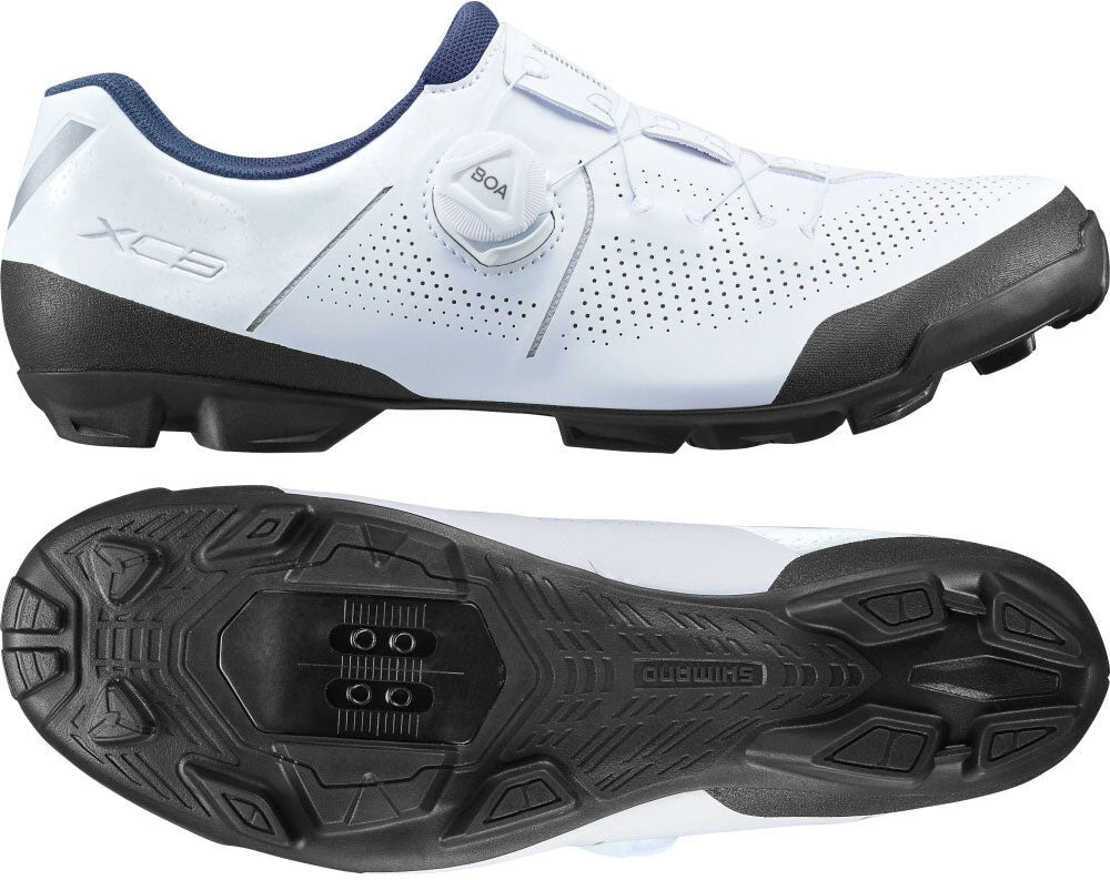 Shimano sh-xc302 white - mtb shoes | 47