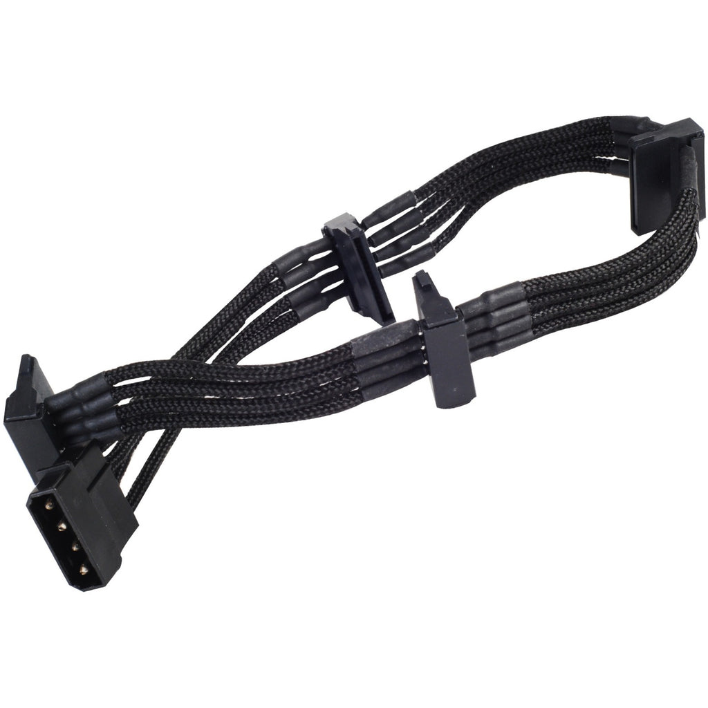 SilverStone Adapter 4-Pin Molex > 4x 15-Pin SATA