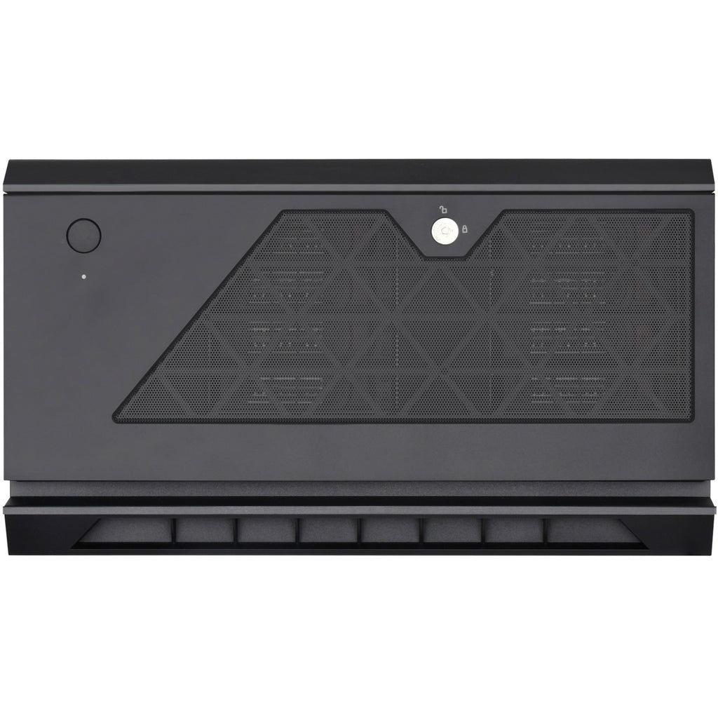 Silverstone cs381b v1.1 rack behuizing (zwart | 2x usb-a 3.2 (5 gbit s) | 2x audio)