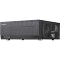 Silverstone sst-gd09b htpc behuizing (zwart | 2x usb-a)