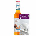 Monin siroop caramel suikervrij (70 cl) + siroop pompje (10ml)