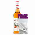 Monin siroop peach (70 cl) + siroop pompje (10ml)