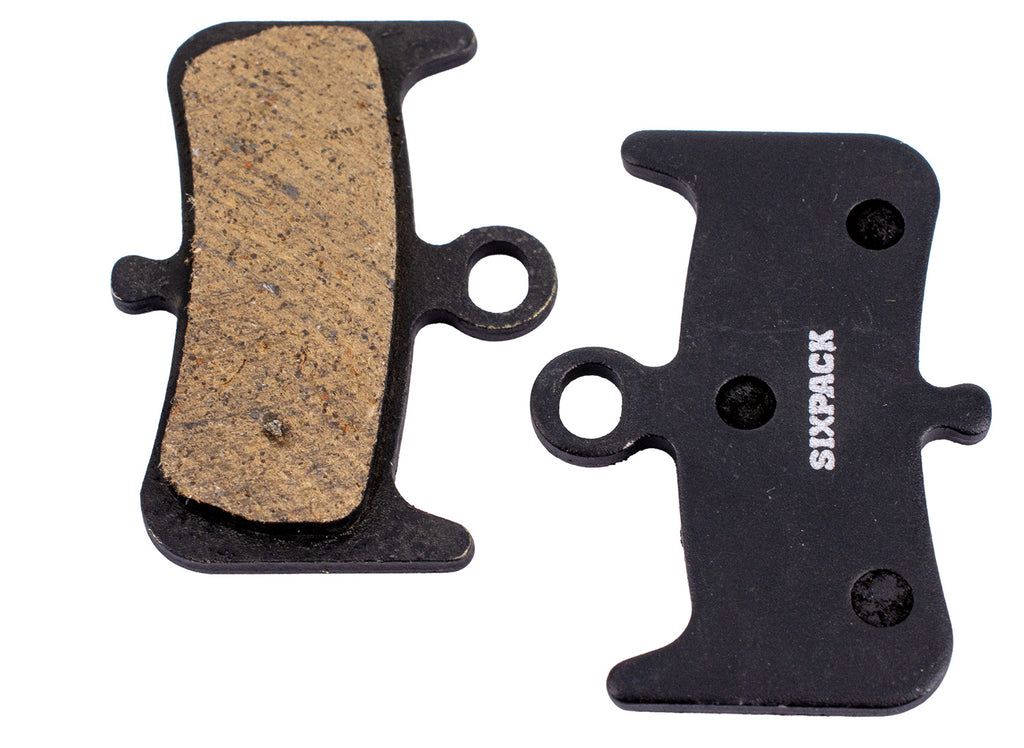 Sixpack racing semi metallic disc pads for hayes dominion a4 t4