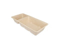 Takeaware snackbakje a22 bagasse pfas-vrij (a9+saus) (500 stuks)