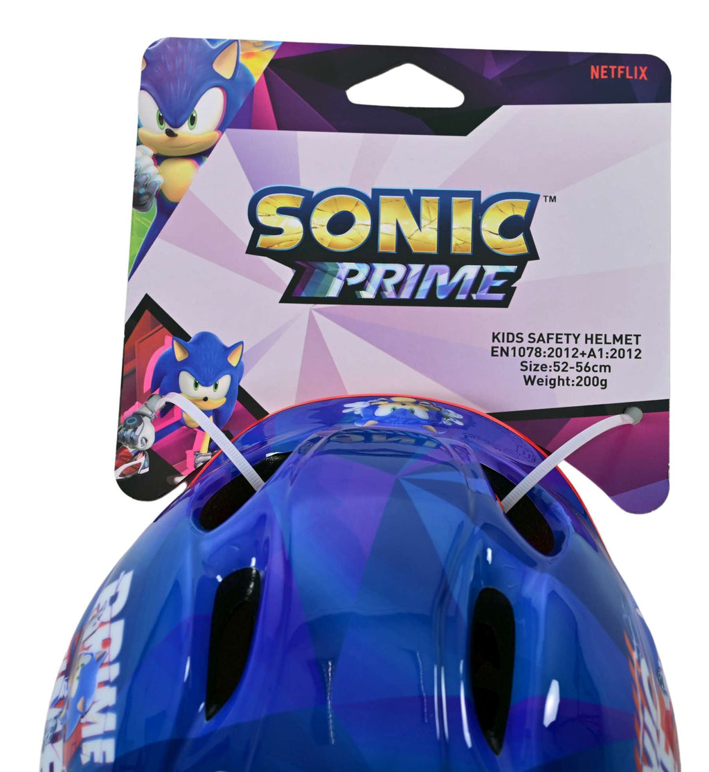 Kinder helm sonic prime 52-56cm