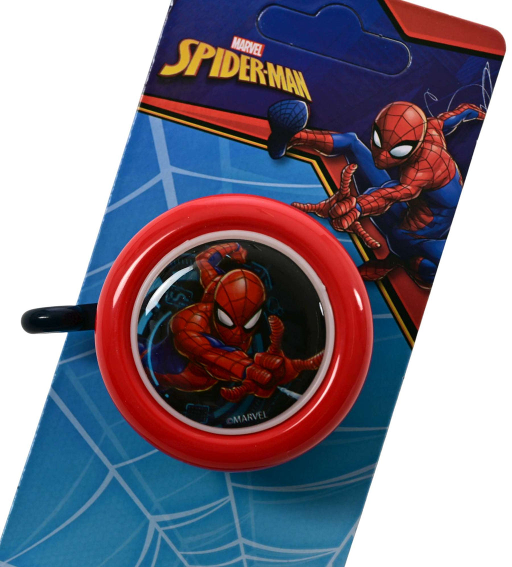 Volare spider-man fietsbel - jongens - rood