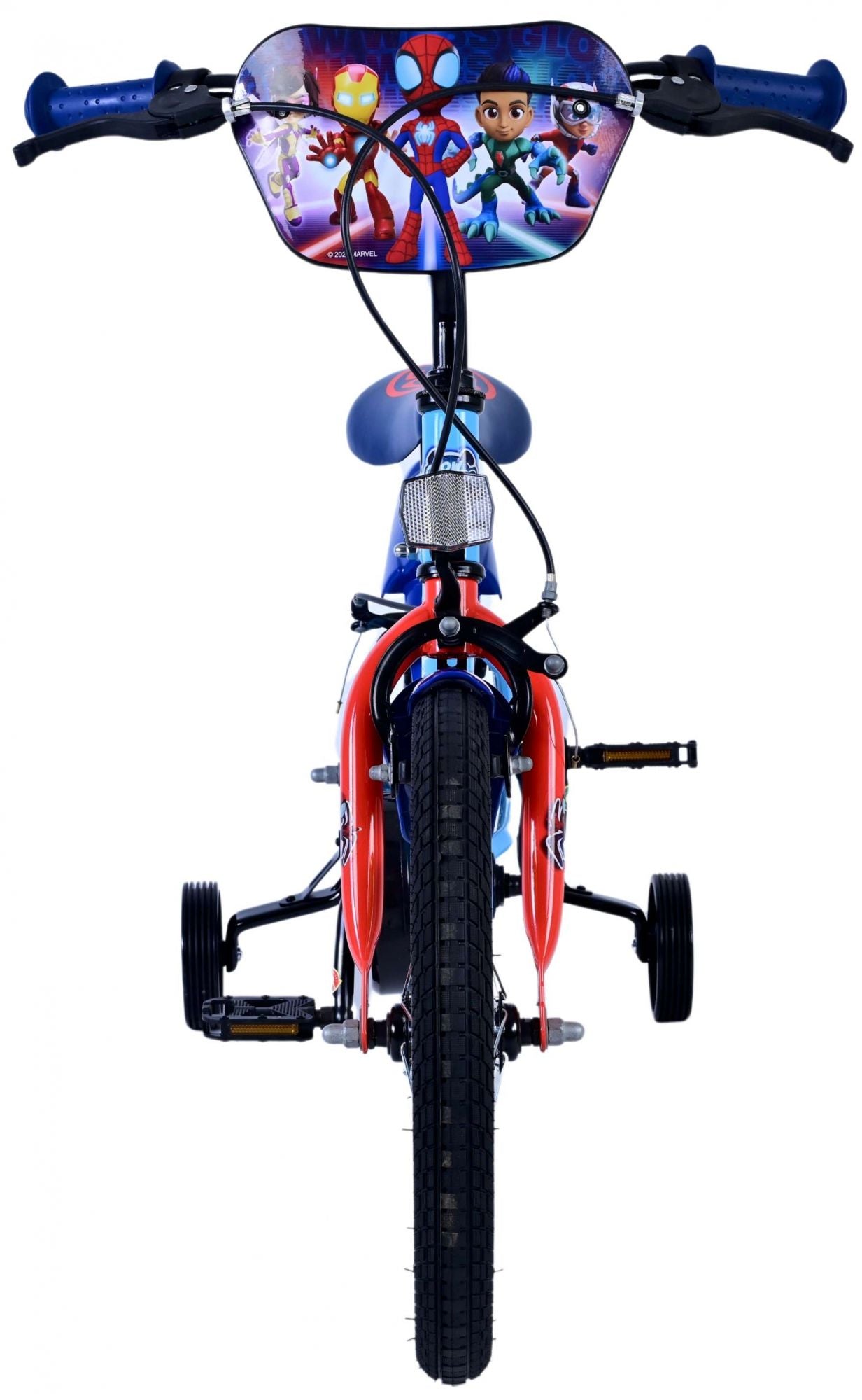 Spidey Kinderfahrrad - Jungen - 16 Zoll - Blau - Zwei Handbremsen