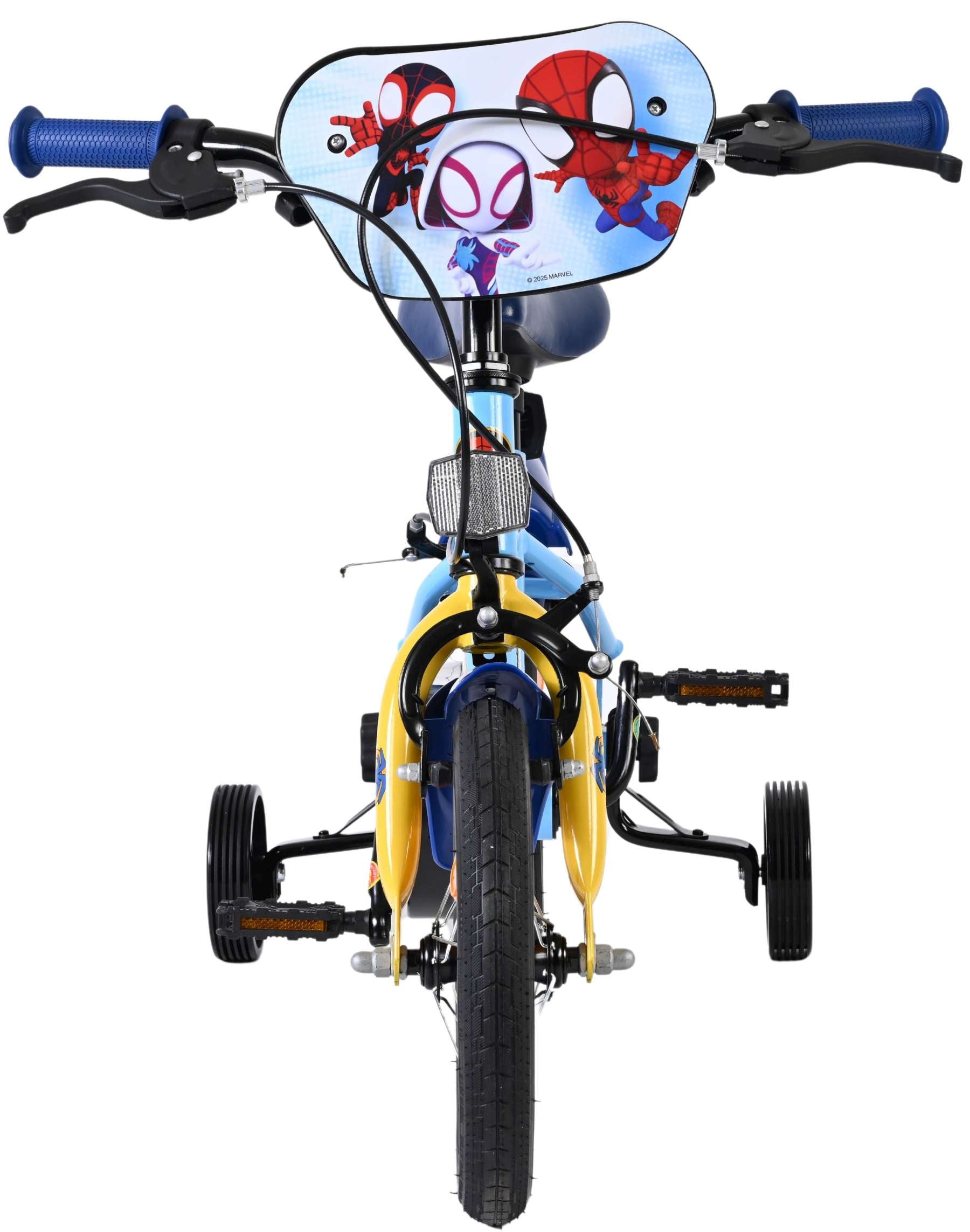 Spidey Kinderfahrrad - Jungen - 12 Zoll - Blau - Zwei Handbremsen