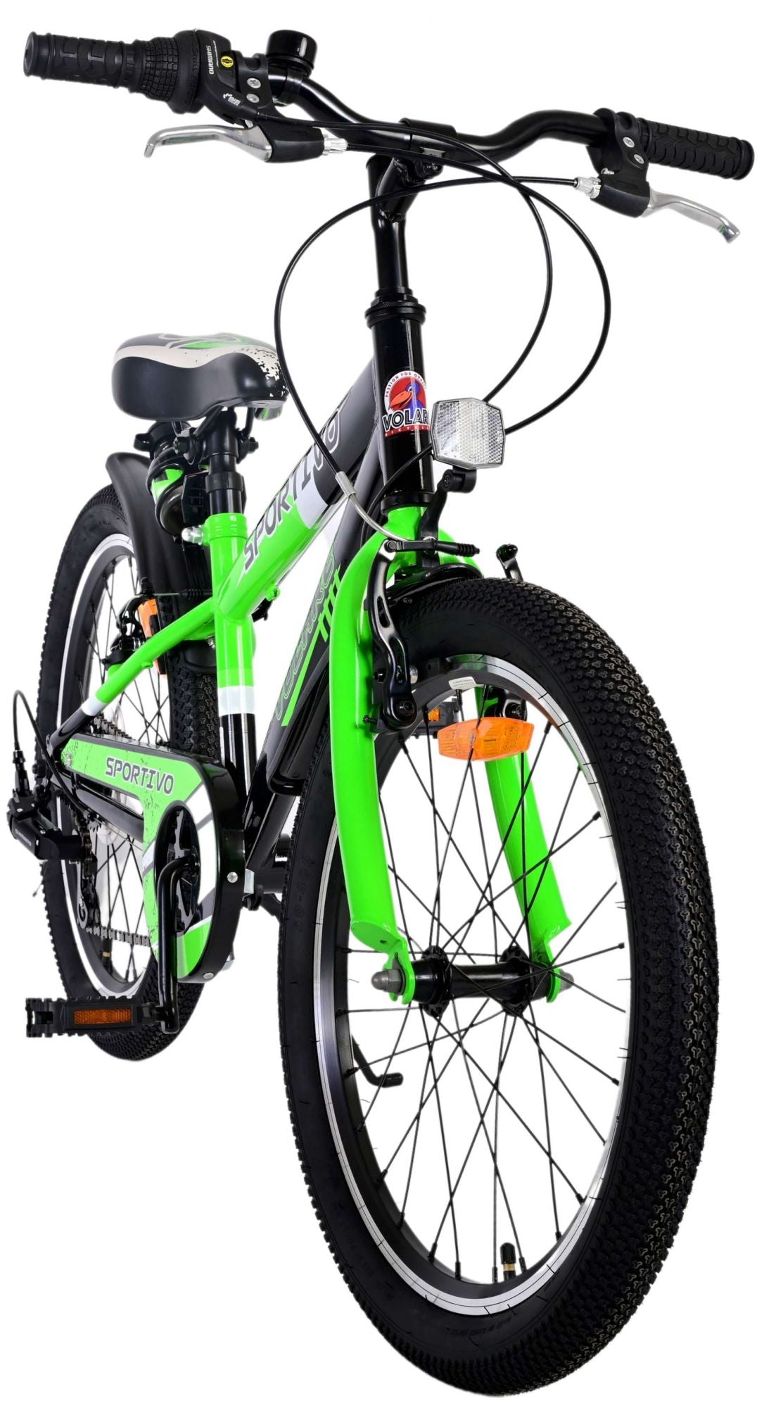 Volare Sportivo Kinderfahrrad - Jungen - 20 Zoll - Grün - 7 Gänge