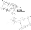 Sram schaltwerk x5 rear derail. x5 10-sp long cage b