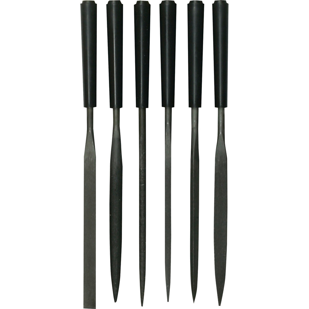 Stanley handgereedschap 6delige set naaldvijlen - 0-22-500