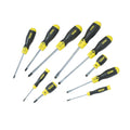 Stanley cushiongrip schroevendraaierset 10-delig (st pz) (10-delig)