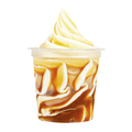 Domini sundae softijscup caramelsaus (12x140 ml)