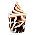 Domini sundae softijscup chocoladesaus (12x140 ml)
