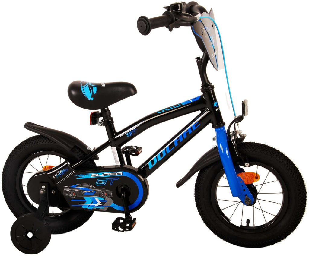 Volare Super GT Kinderfahrrad – Jungen – 12 Zoll – Blau