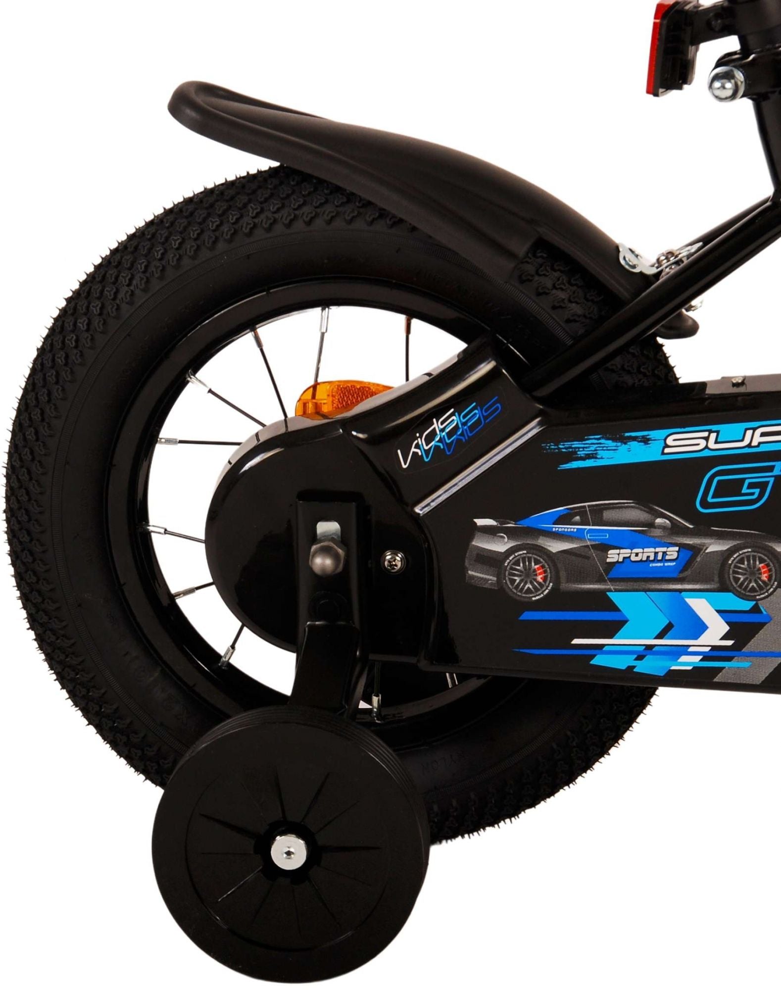 Volare Super GT Kinderfahrrad – Jungen – 12 Zoll – Blau