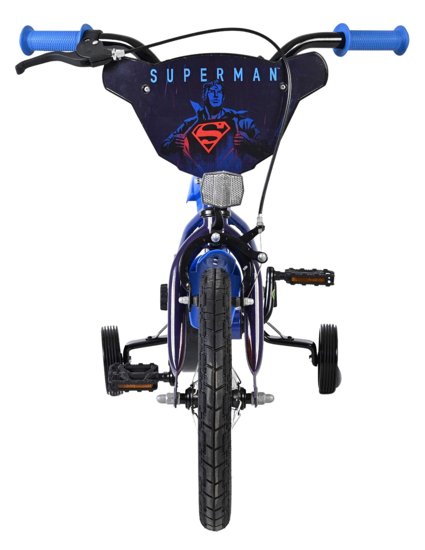 Volare superman kinderfiets - jongens - 14 inch - blauw