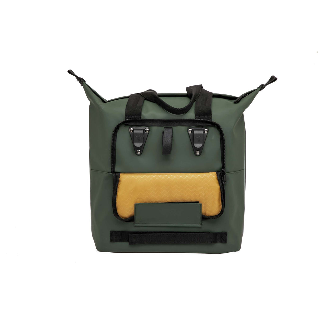 Neue Looxs Odense Kota Fahrradtasche, 24 Liter, 45 x 18 x 36 cm, grün