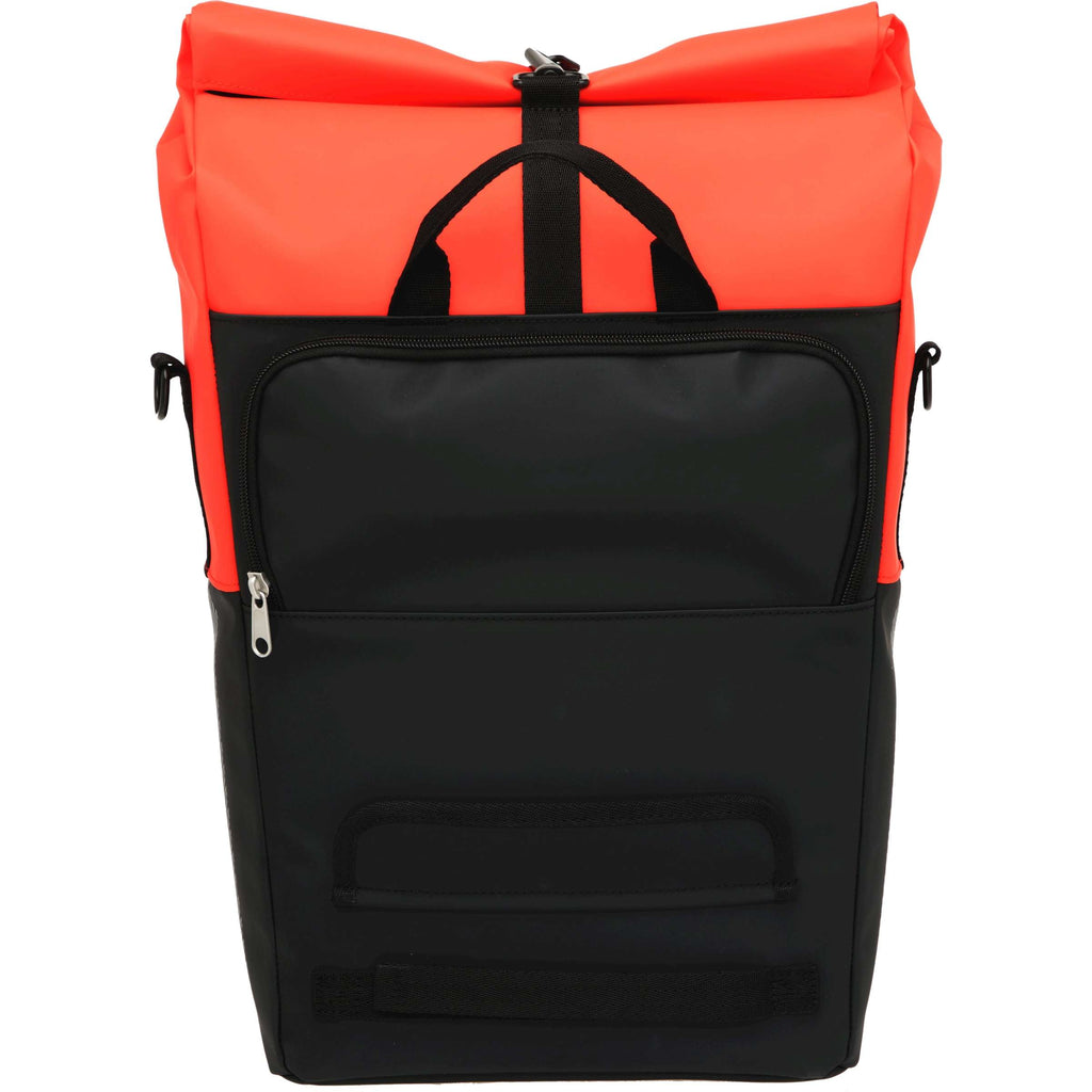 Neue Looxs Nyborg Fahrradtasche, 17 Liter, 30 x 17 x 37 cm, rot und schwarz