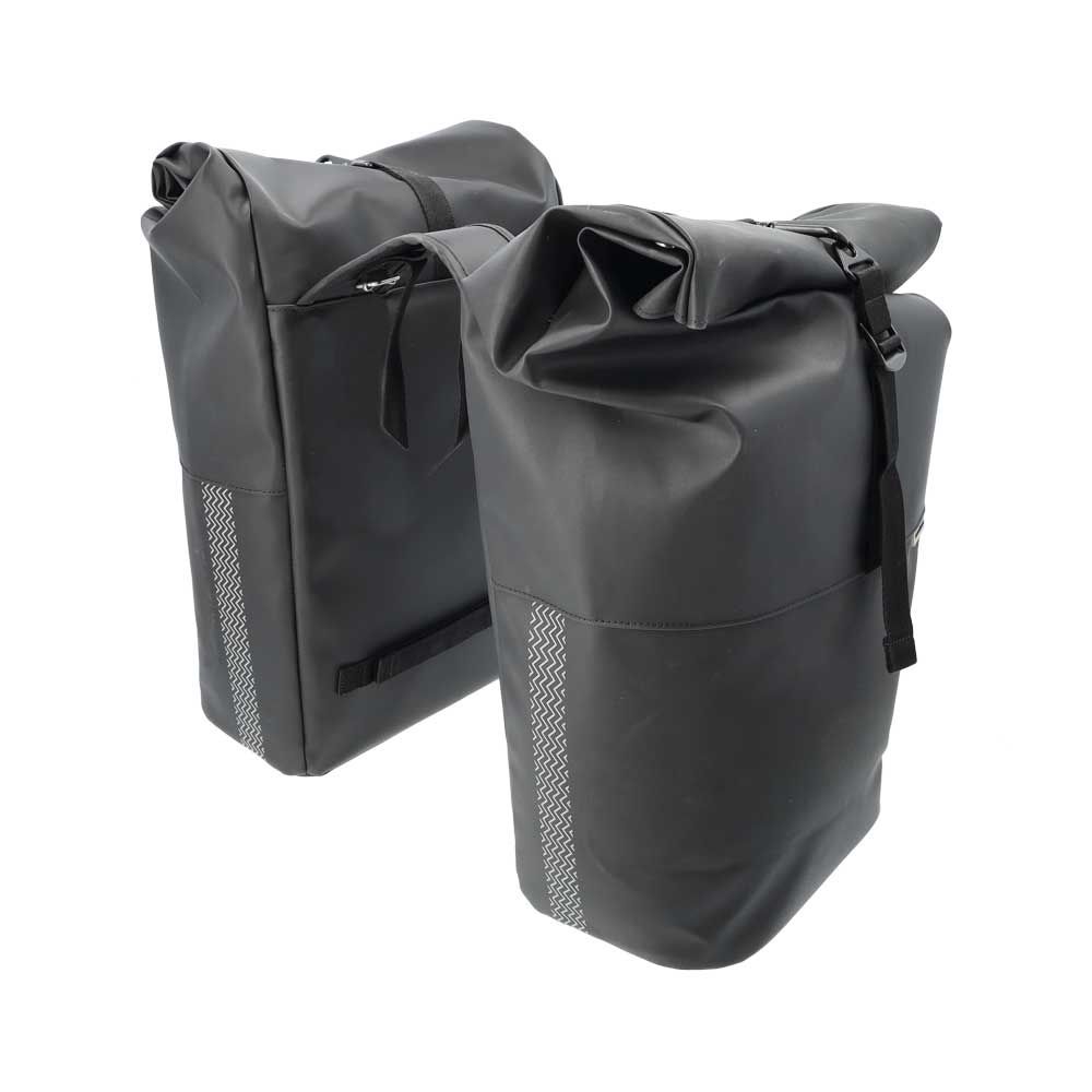 Newlooxs new looxs dubbele tas nyborg 34l zwart