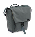 Einzelne Fahrradtasche New Looxs Tulum, 16 Liter, 35 x 17 x 37 cm – grün-grau