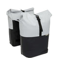 Neue Looxs Nyborg MIK 34 Liter Doppel-Packtasche - 30 x 17 x 37 cm (x2) - hellgrau schwarz