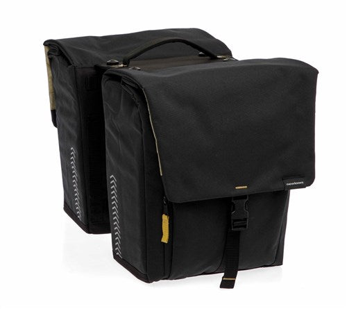 Neue Looxs Tulum MIK Doppel-Packtasche, 32 Liter, 35 x 17 x 37 cm, schwarz