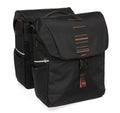 Burgers - new looxs new looxs vigo 536.156mik2 zwart oranje dubbeltas mik 40l