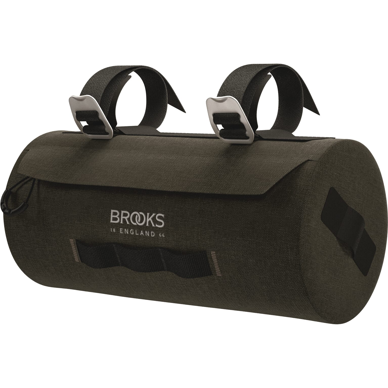 Brooks scape handlebar pouch bag (3l) - mud green