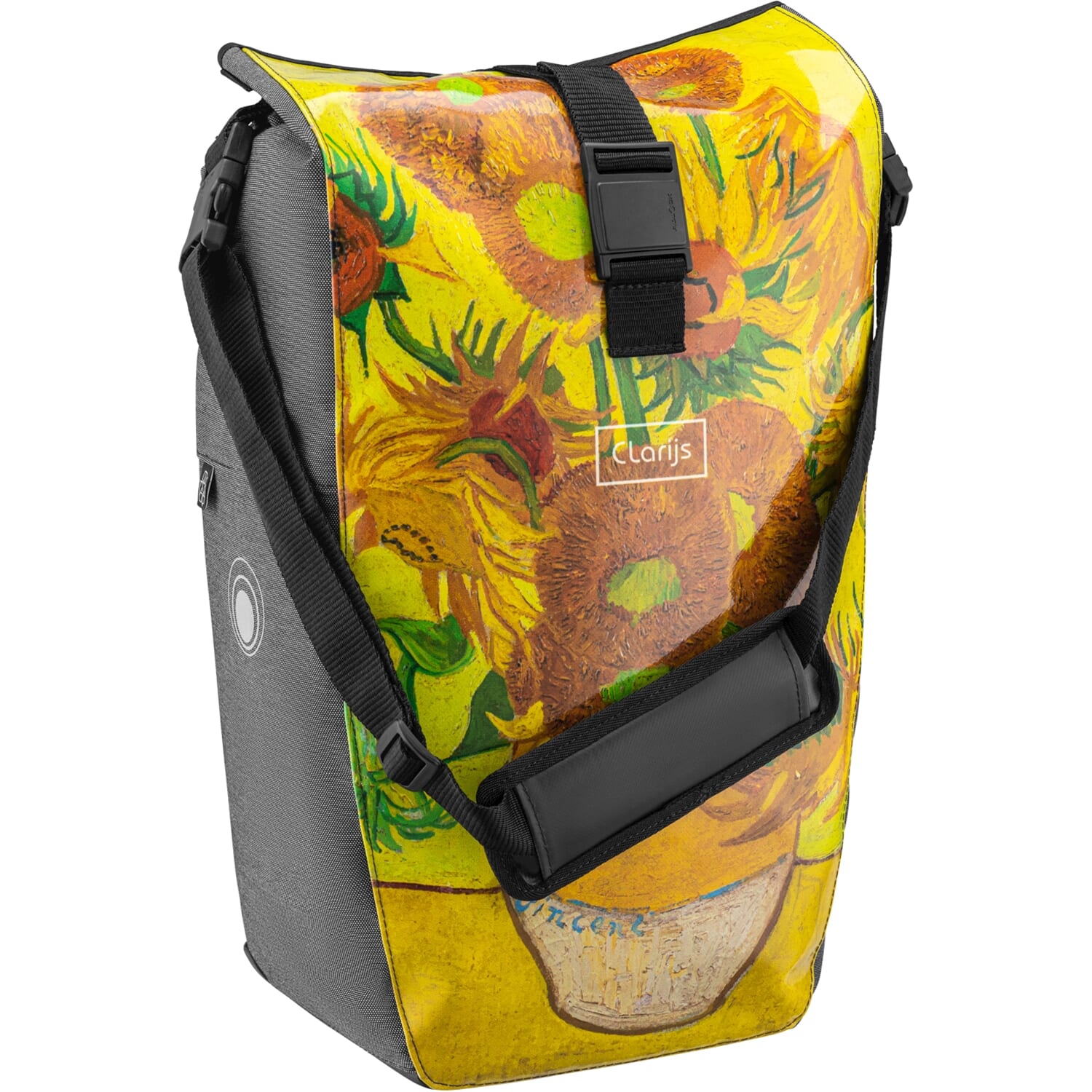 Clarijs Fahrradtasche Solobag 24l Van Gogh Sonnenblumen