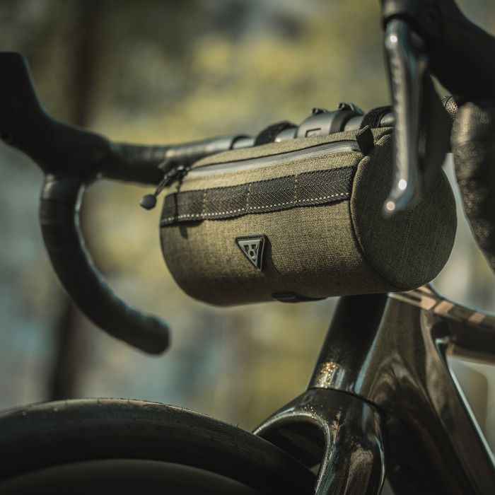 Topeak tubular barbag slim - 1,5 l - green