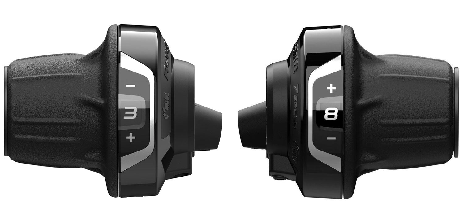 Shimano tourney sl-rv400 3x8-speed sis twist shifter set