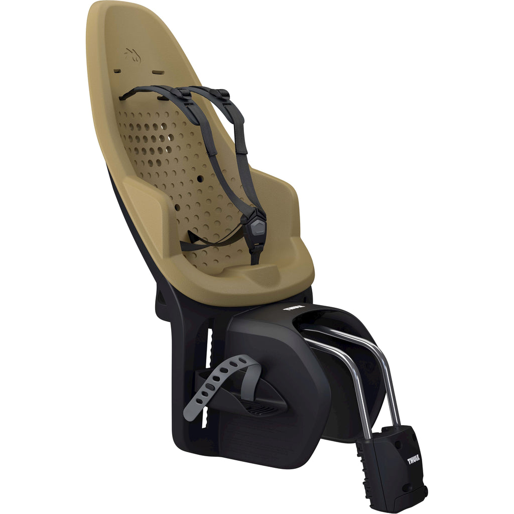 Merkloos sans marque thule achterzitje yepp 2 maxi framebevestiging fennel tan