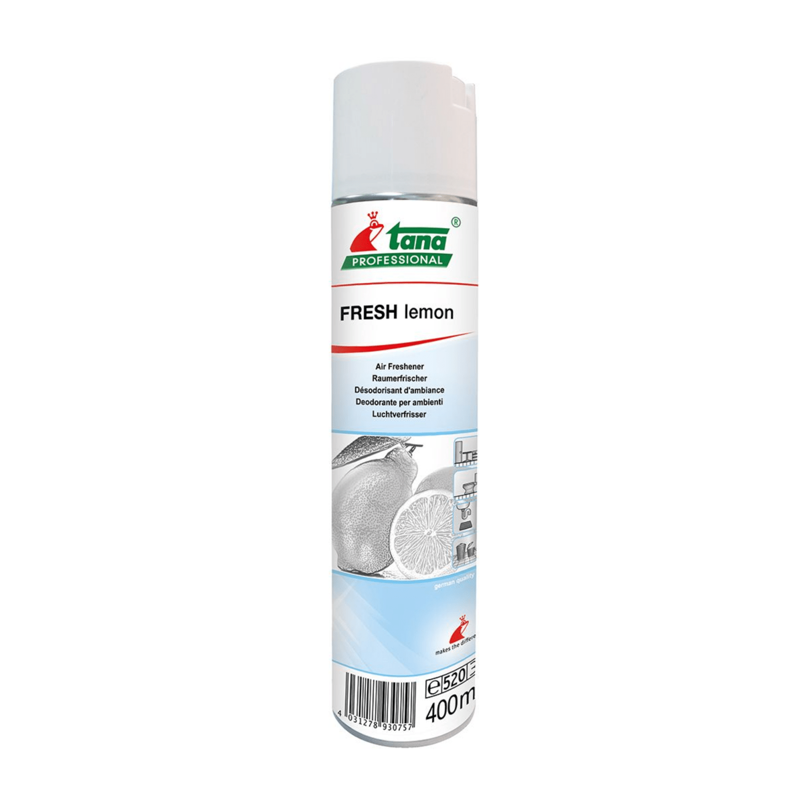 Tana professional tana fresh lemon luchtverfrisser (400 ml) (12x bol)