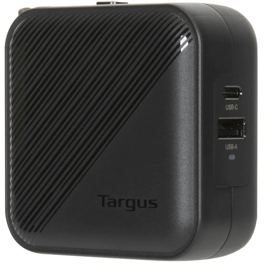 Targus 65w gan wall charger (zwart)