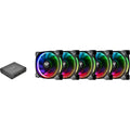 Thermaltake Thermaltake Riing Plus 14 LED RGB Radiator Fan TT Premium (5 F