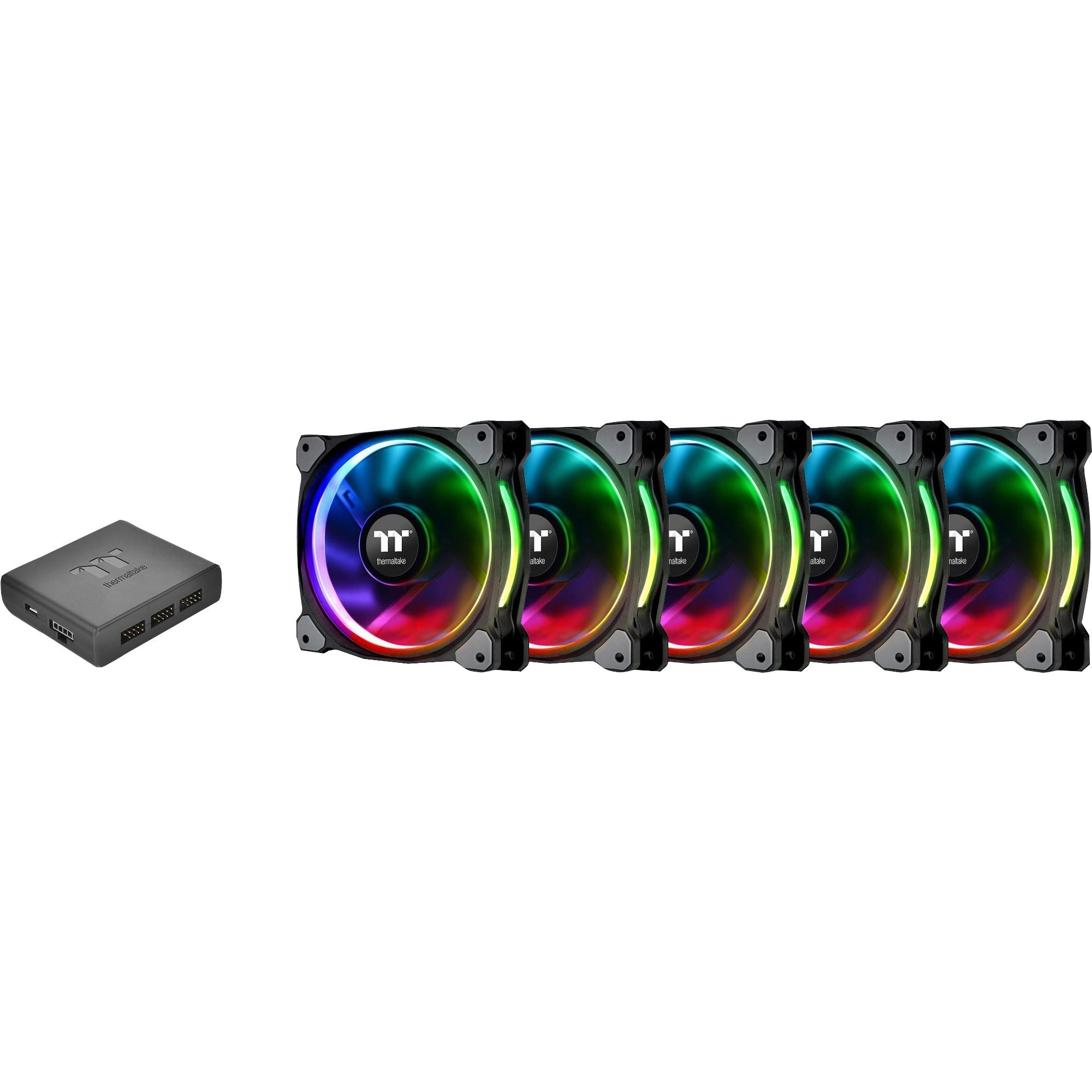Thermaltake Thermaltake Riing Plus 14 LED RGB Radiator Fan TT Premium (5 F