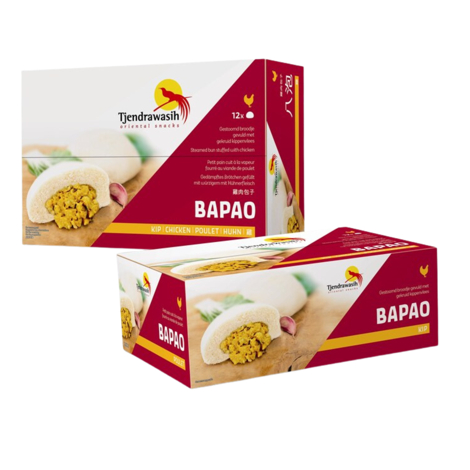 Tjendrawasih bapao kippenvlees 120 gr