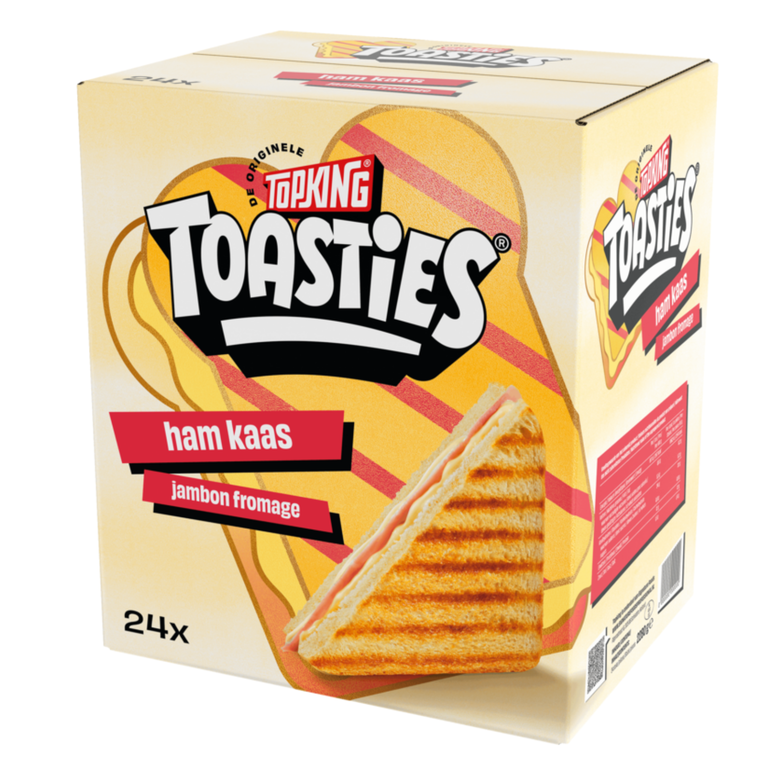 Topking toasties ham kaas (24x95 gram)