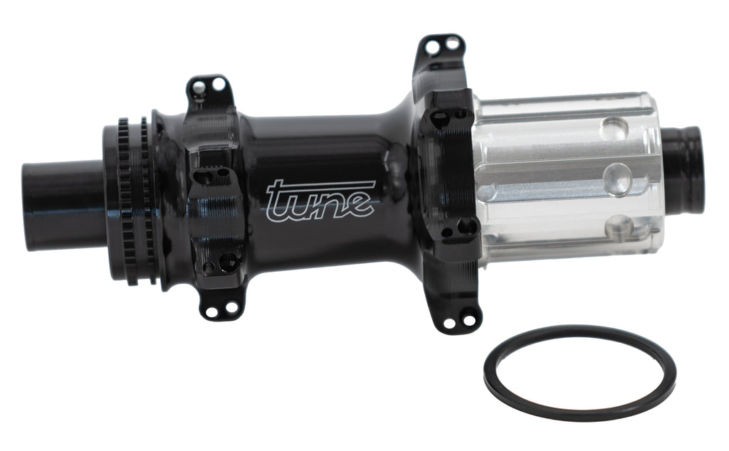 Tune nano cl road 24h shimano hg rear hub black with standard bearing