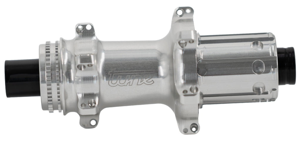 Tune nano cl road 24h shimano hg rear hub silver with standard bearing