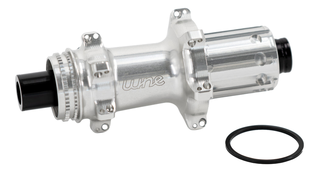 Tune nano cl road 24h shimano hg rear hub silver with standard bearing