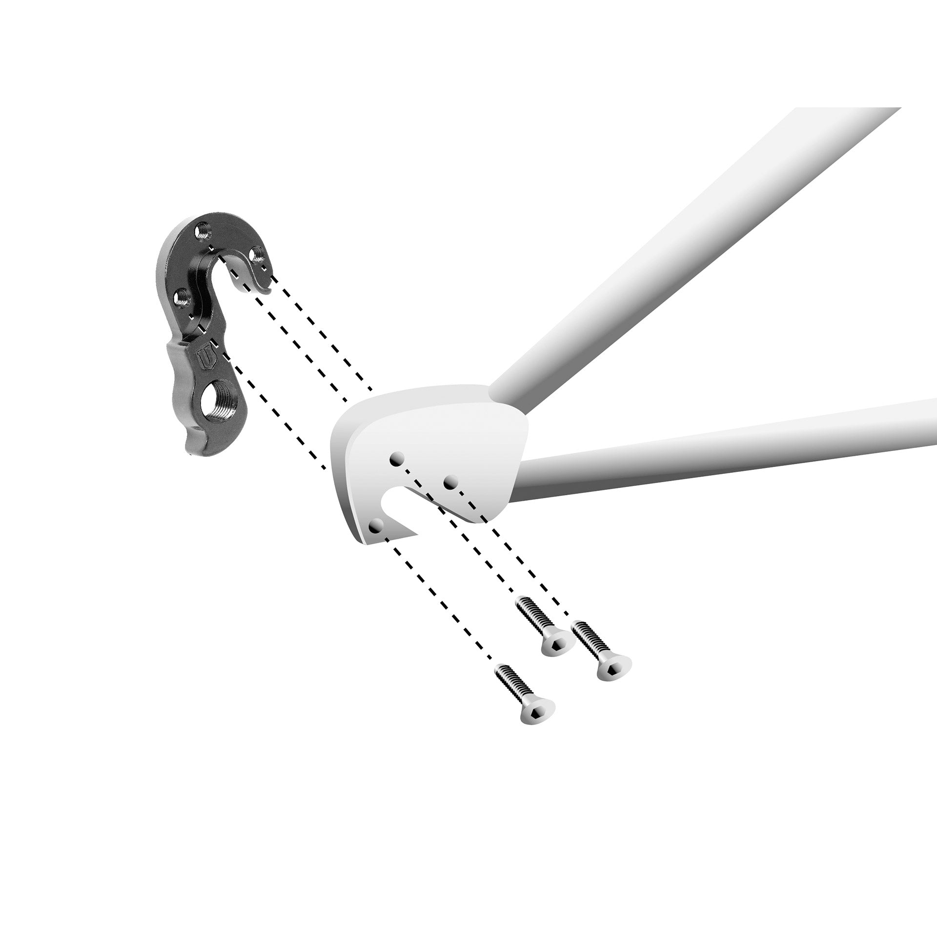 Union schaltauge derailleur hangers gh-326 screws included